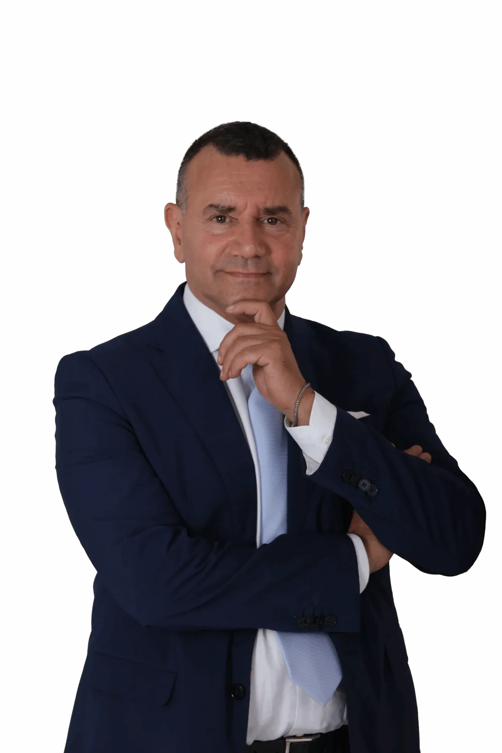 Ritratto di Stefano Faita in abito scuro.
